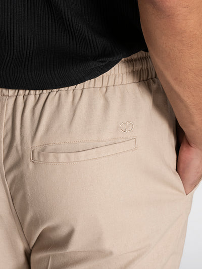pants / Beige GG Linen Pants