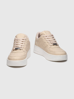 sneakers / Beige Logomania Sneakers
