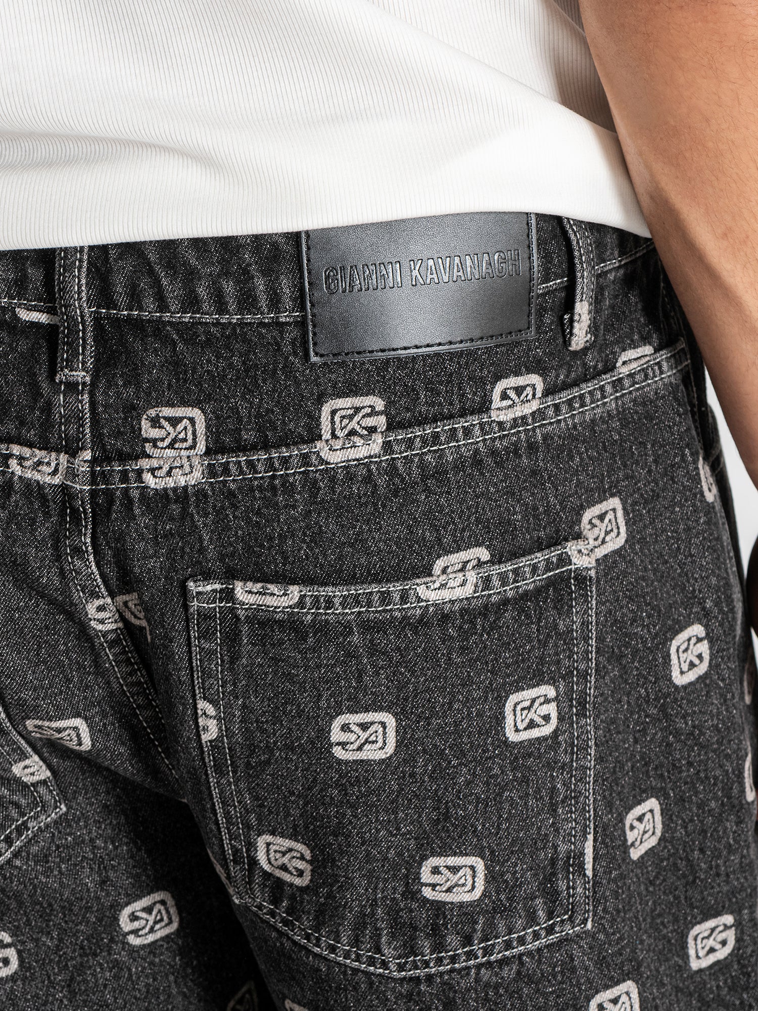 shorts / Grey GK Denim Shorts