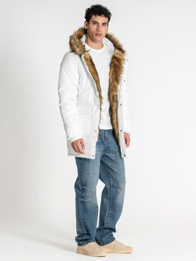 overcoats / White Delight Coat