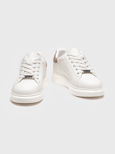sneakers / Taupe Statement Sneakers