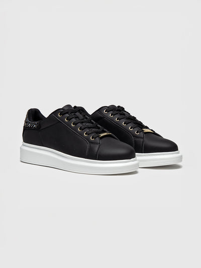 sneakers / Black Crystal Fade Sneakers