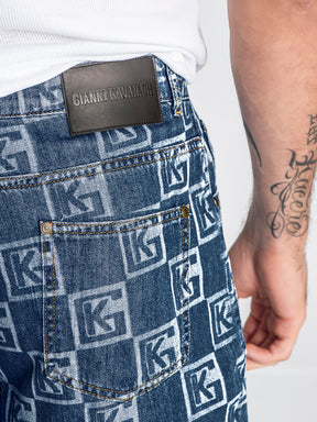 shorts / Blue Clone Denim Shorts