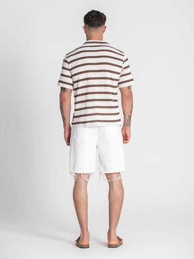 shirts / Brown Nautic Club Shirt