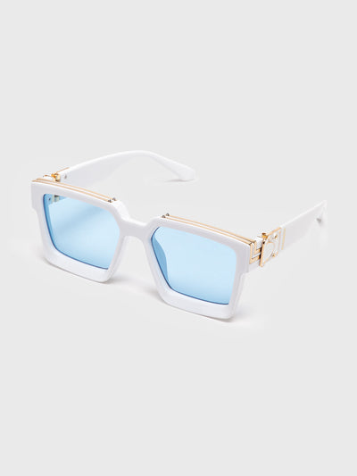 sunglasses / White Square Sunglasses