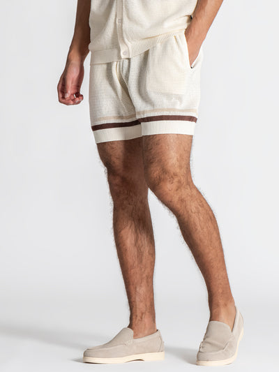 shorts / Grey Soft Court Sneakers