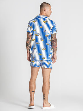 shirts / Blue Grumpy Duck Shirt