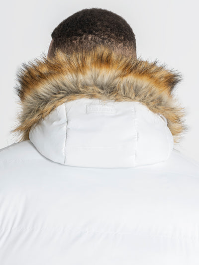 puffers / White Smart Puffer Jacket