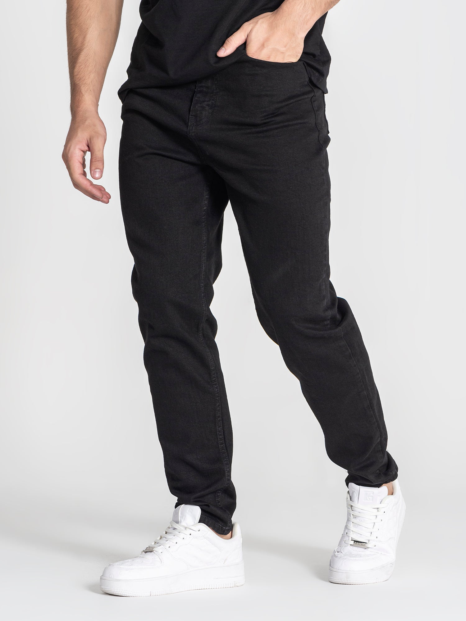Black GK Carrot Jeans