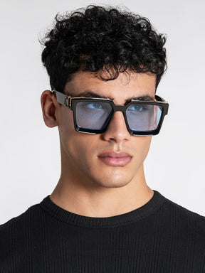 sunglasses / Black Sky Square Sunglasses