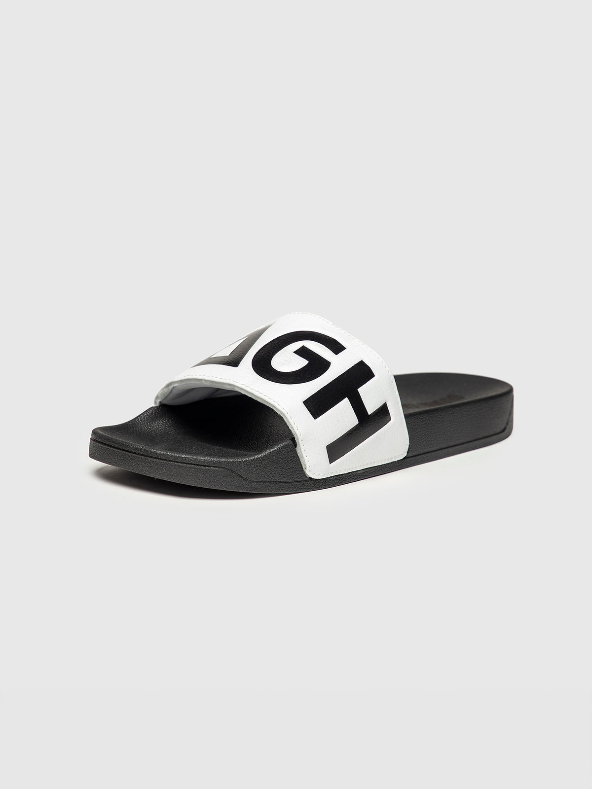 sliders / White Futura Sliders