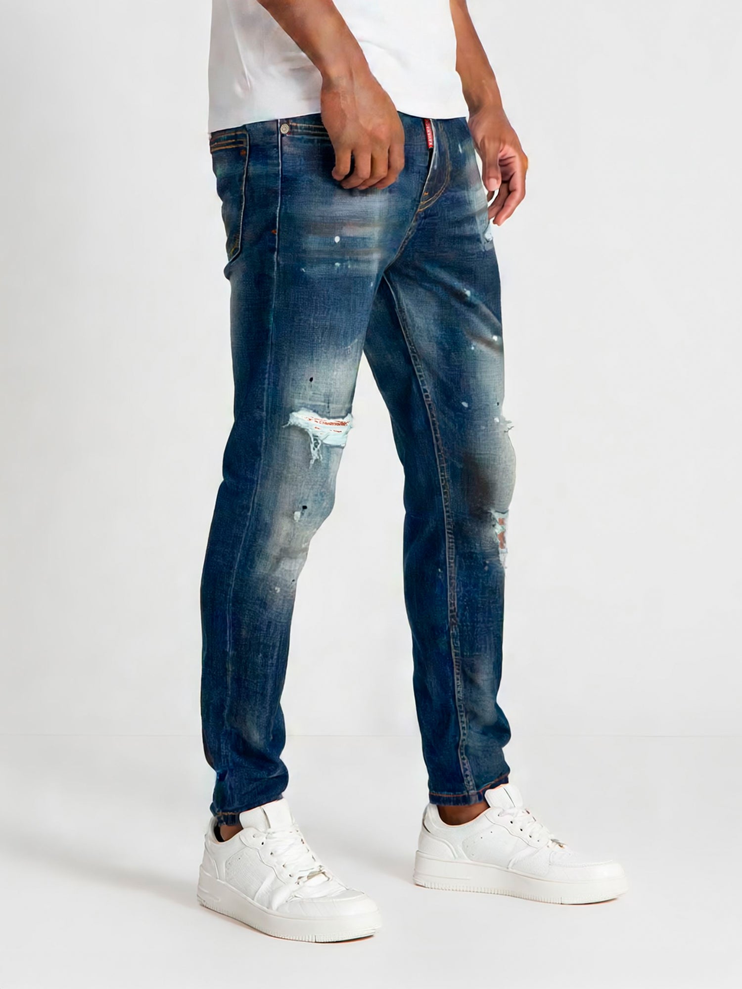 jeans / Dark Blue Smile Slim Fit Jeans