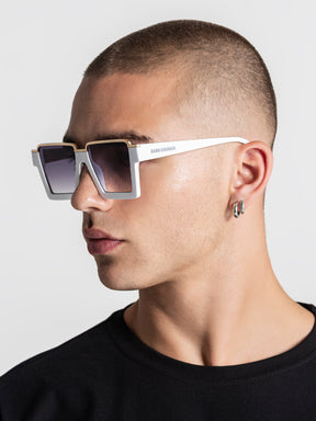 sunglasses / White Visionary Sunglasses