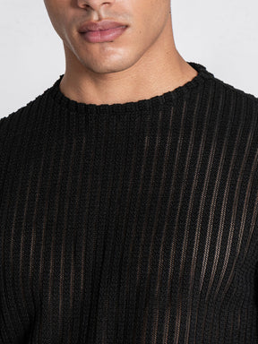 t-shirts / Black Texture GG Tee