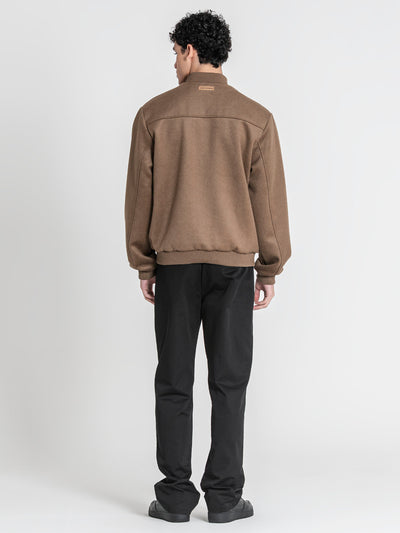 bombers / Taupe Soft Core Bomber Jacket