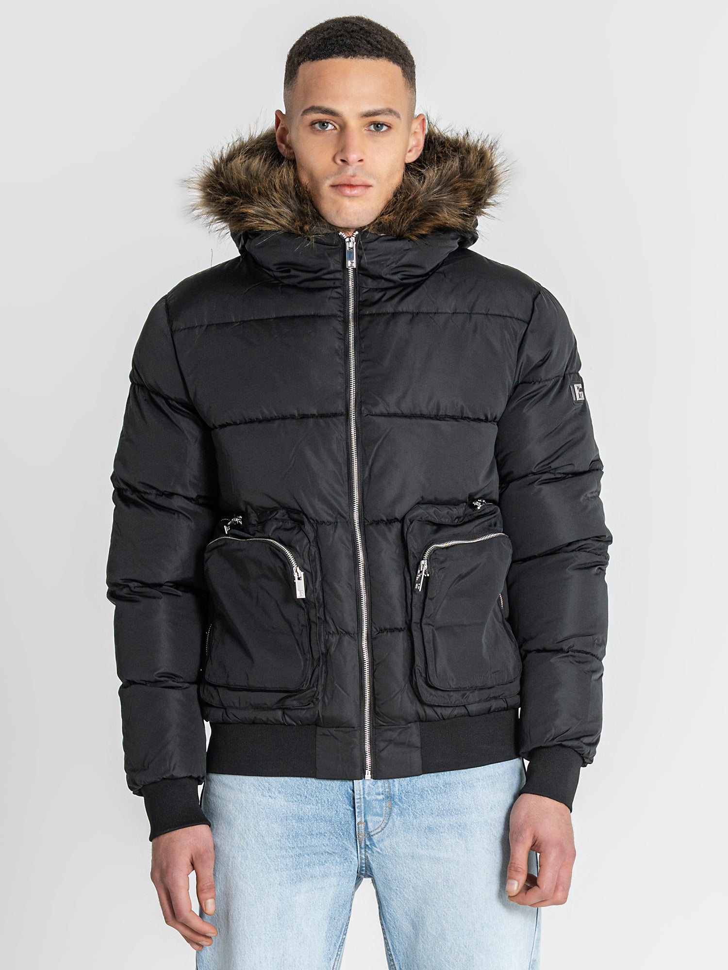 puffers / Black Utility Puffer Jacket