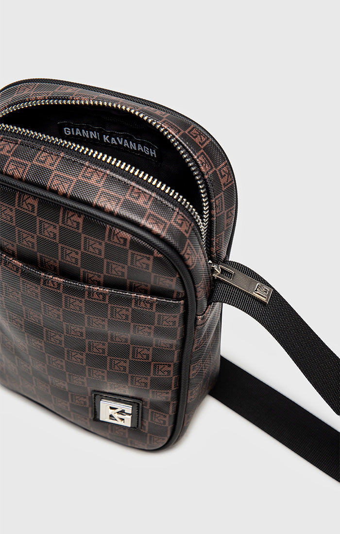 bags / Brown iD Clone Vertical Shoulder Bag