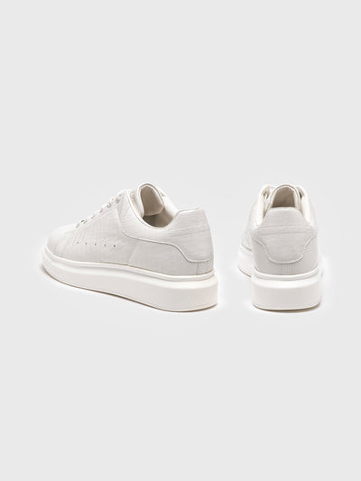 sneakers / White Elevated Sneakers