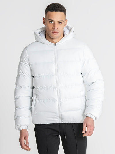 puffers / White KAVANAGH Hoodie Jacket
