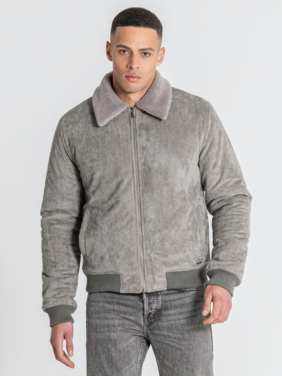 jackets / Grey Timeless Aviator Jacket