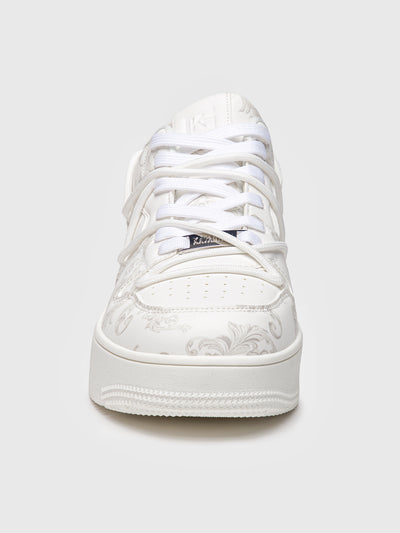 sneakers / White Majestic Wrapped Sneakers