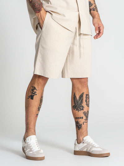 shorts / Beige Natura Shorts