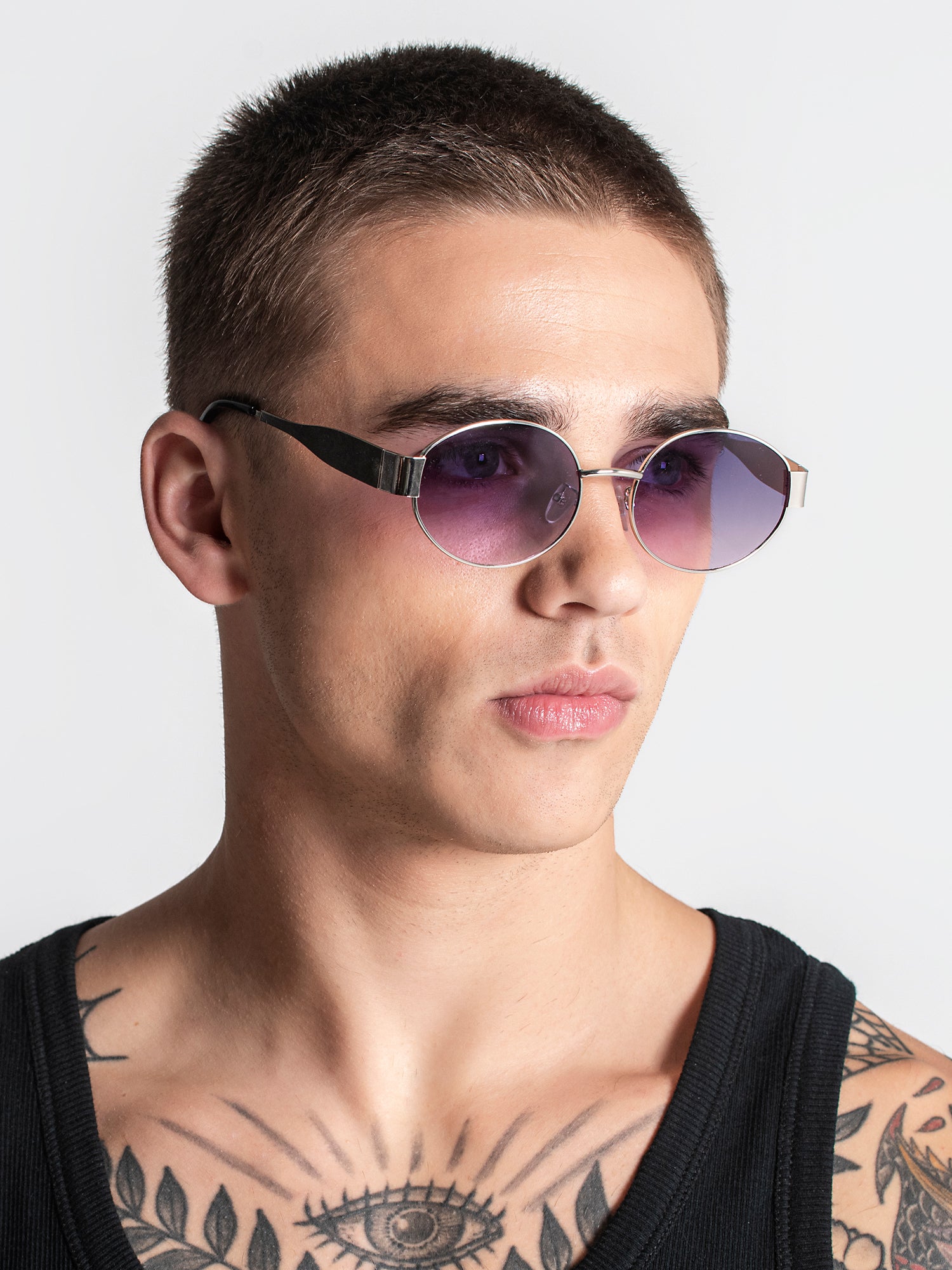 sunglasses / Silver Gatsby Sunglasses