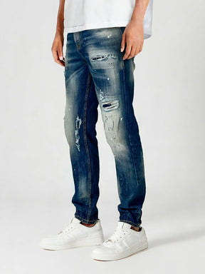 jeans / Blue Smile Slim Fit Jeans