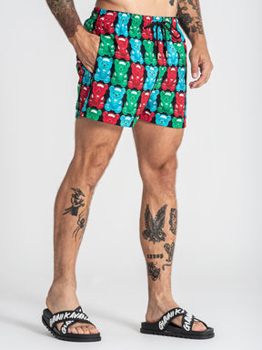swimshorts / Multicolor Sweet Swimshorts