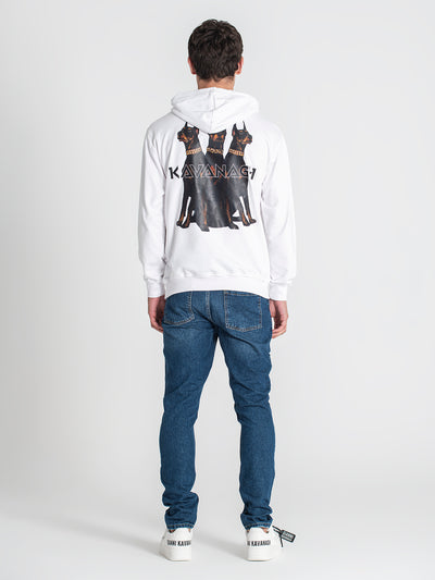 hoodies / White Anger Hoodie