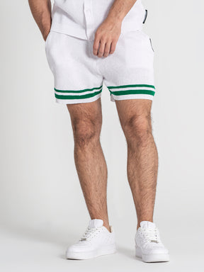 twinset / White Retro Vibes Knit Twinset