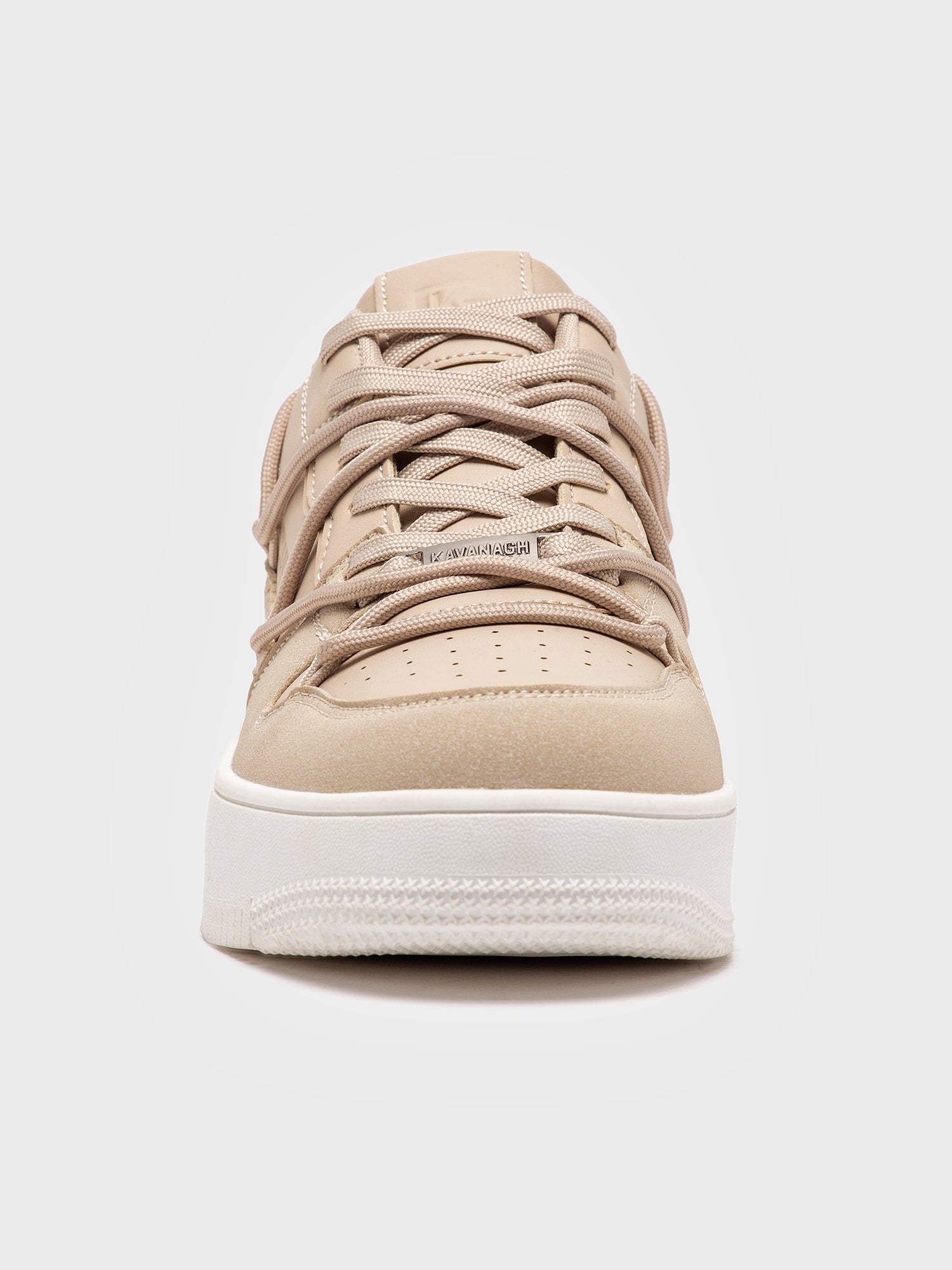 sneakers / Beige Wrapped Sneakers