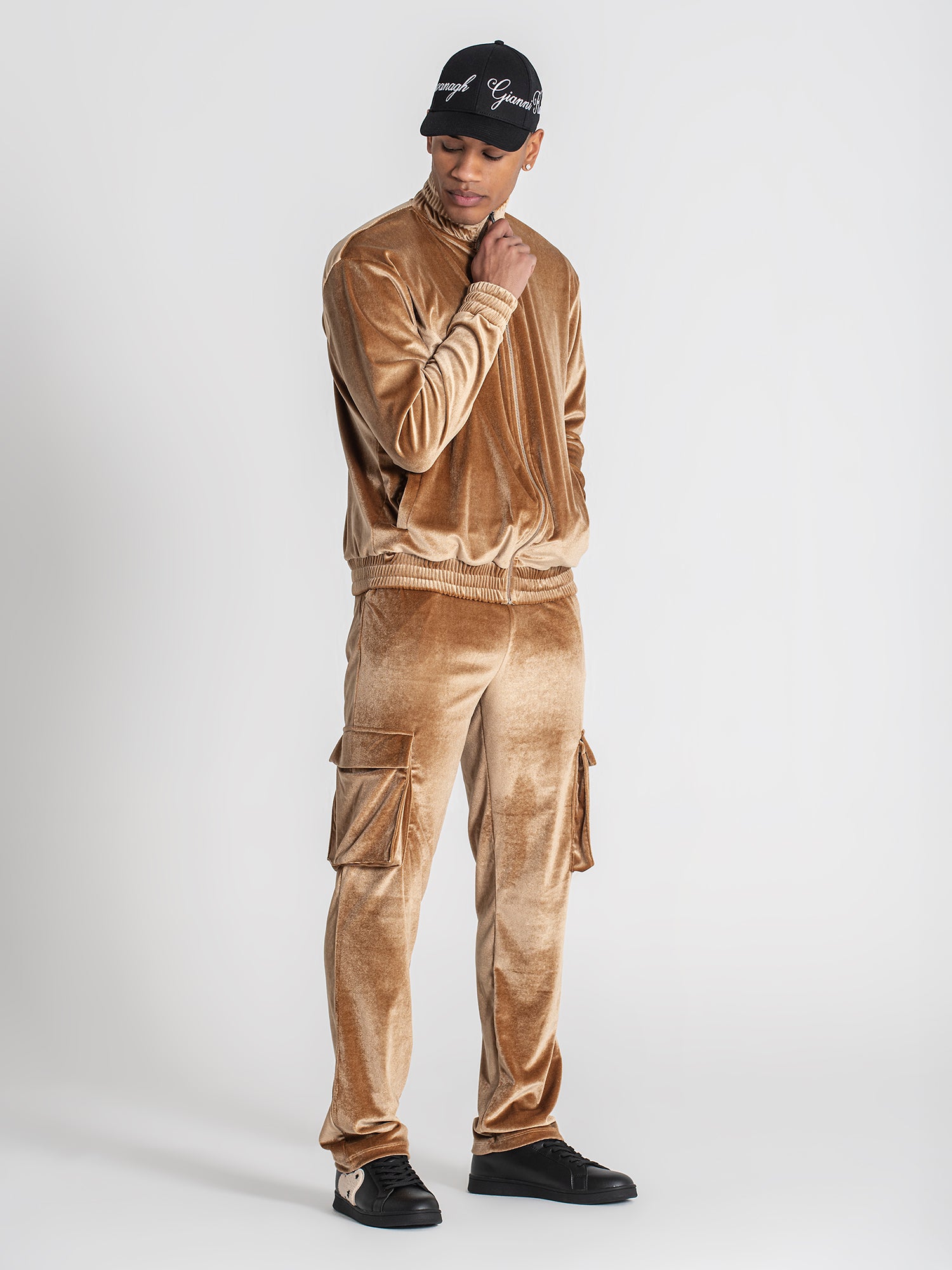 zip jackets / Beige Urban Luxe Jacket