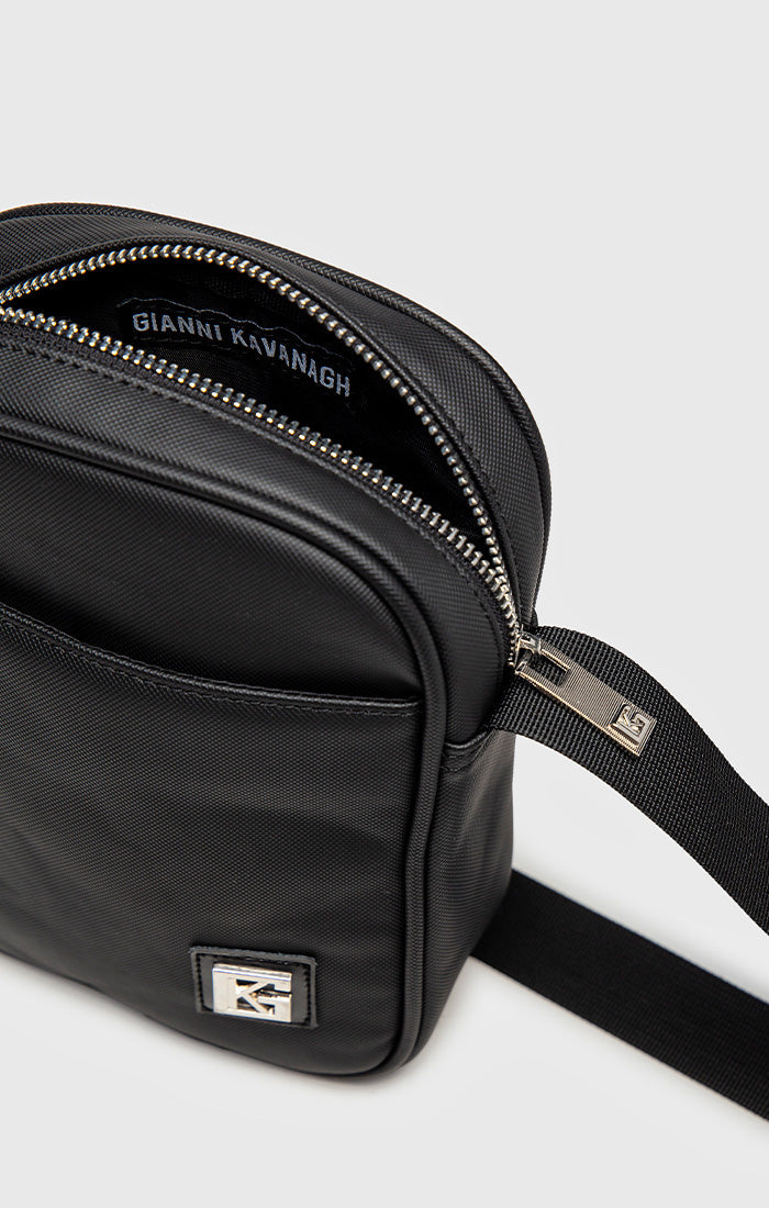bags / Black iD Vertical Shoulder Bag