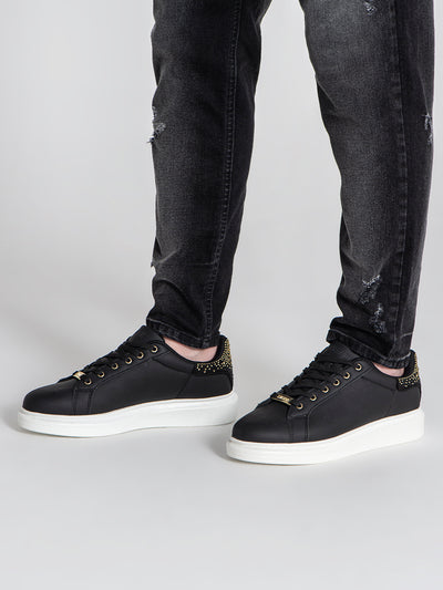sneakers / Black Crystal Fade Sneakers