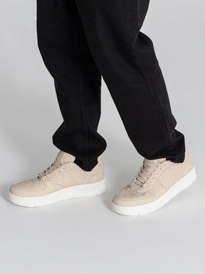 sneakers / Beige Logomania Sneakers