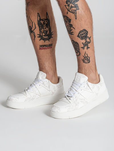 sneakers / White Majestic Wrapped Sneakers