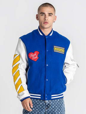 bombers / Blue Grumpy Duck Bomber Jacket