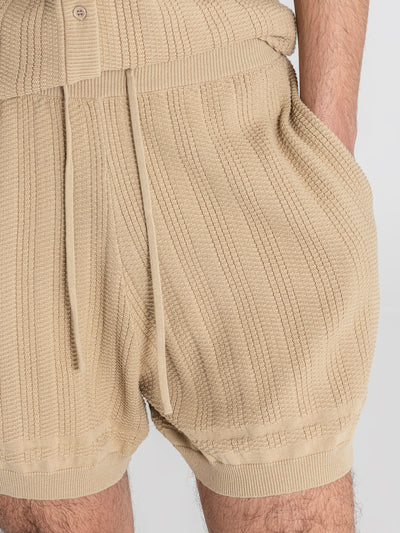 shirts / Camel Label Knit Set