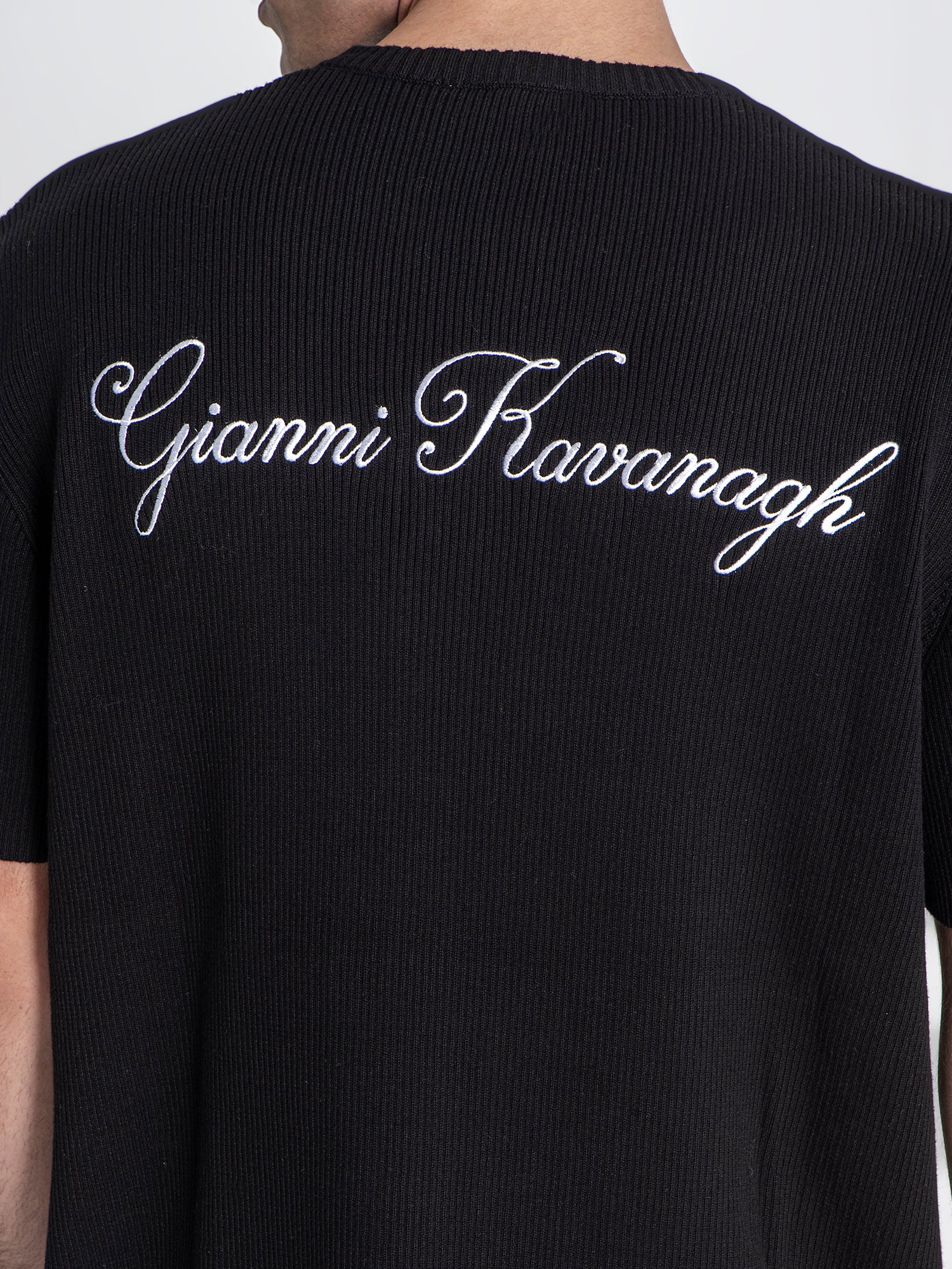 t-shirts / Black Identity Knit Tee