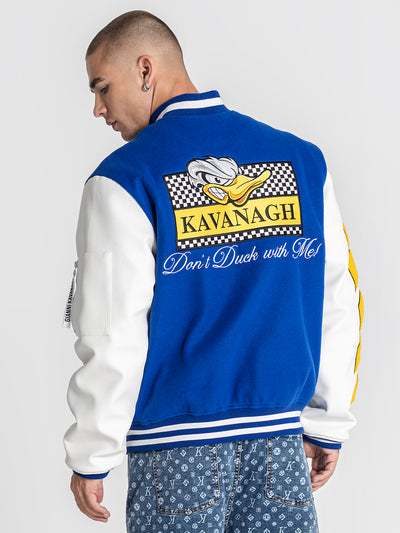 bombers / Blue Grumpy Duck Bomber Jacket