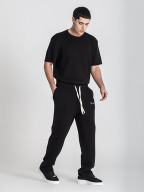 t-shirts / Black Identity Knit Tee