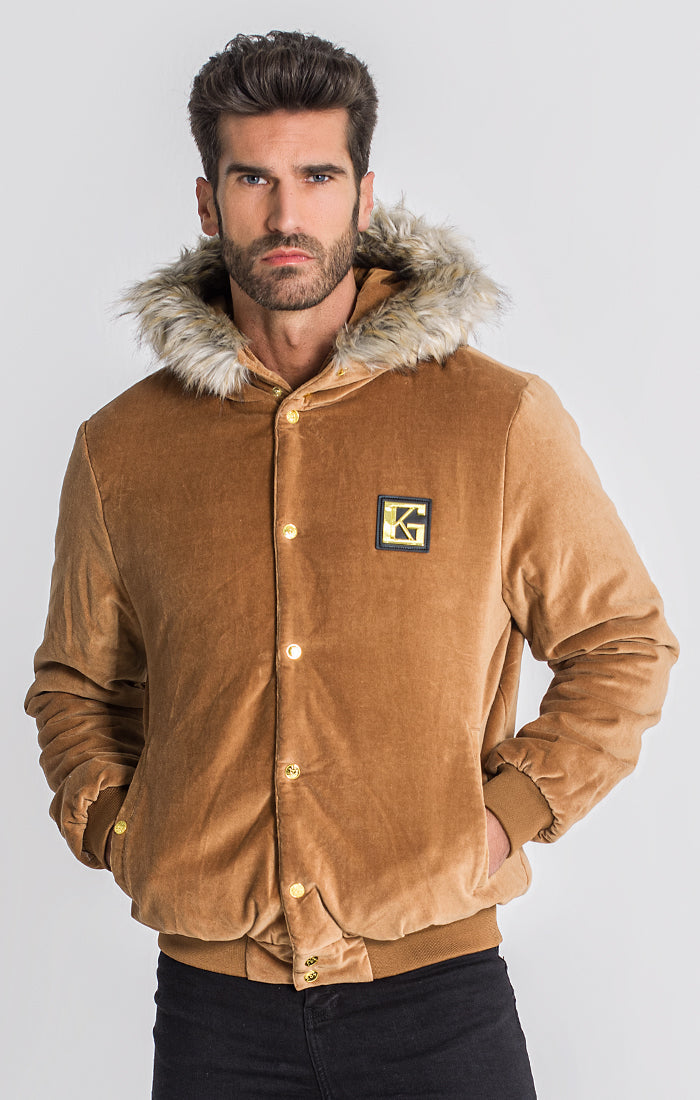 Beige Gatsby Velvet Jacket Bombers Gianni Kavanagh Gianni