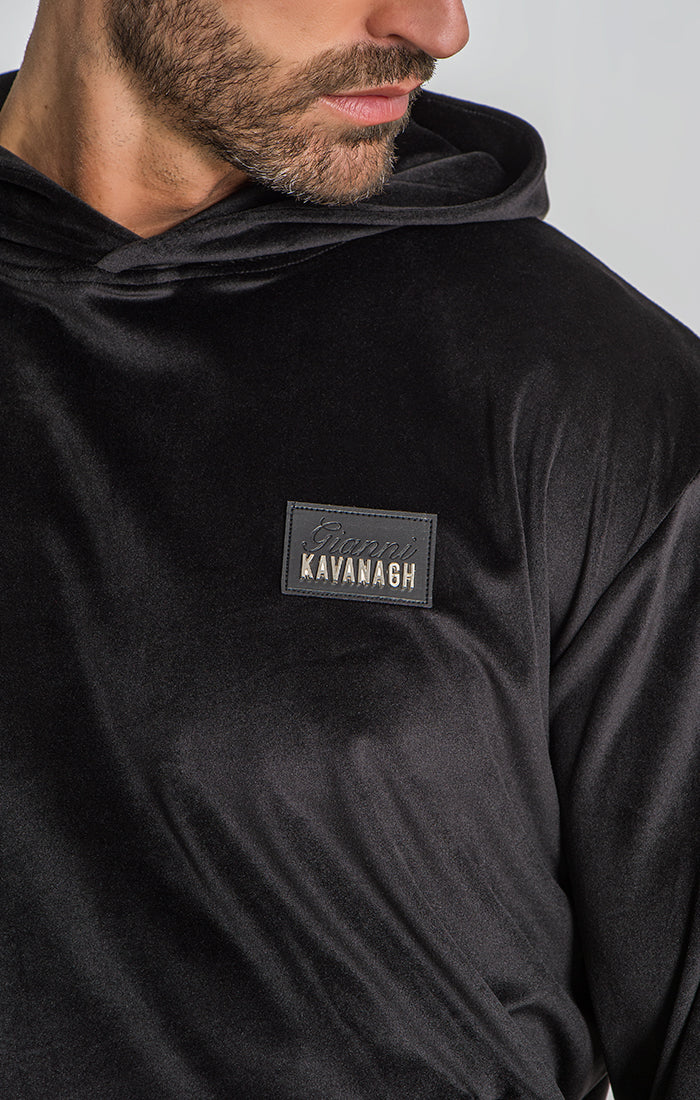 Black Montecarlo Elastic Hoodie