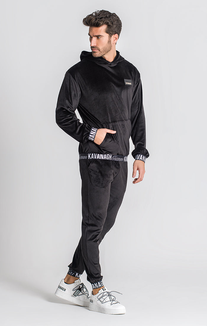 Black Montecarlo Elastic Hoodie