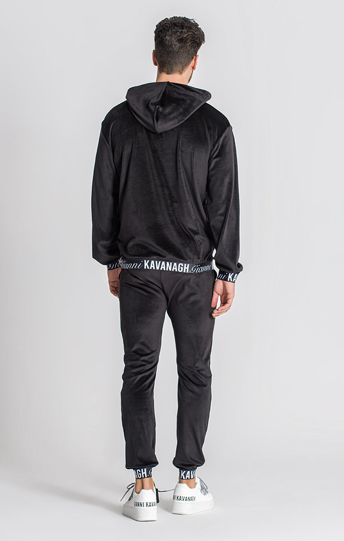 Black Montecarlo Elastic Hoodie