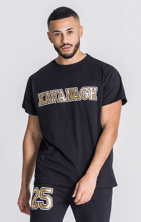 Black GK25 Oversized Tee