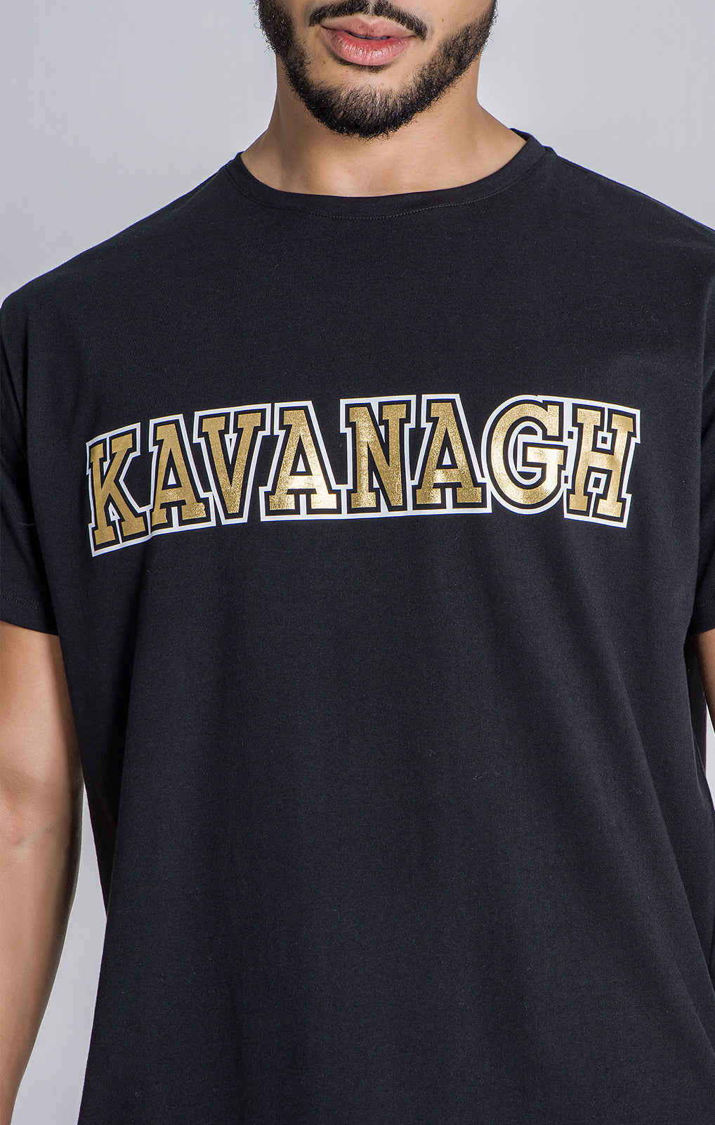 Black GK25 Oversized Tee
