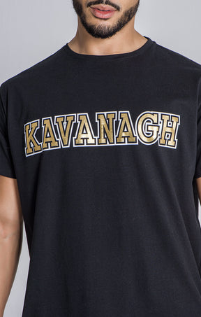 Black GK25 Oversized Tee