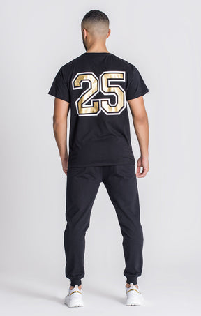 Black GK25 Oversized Tee